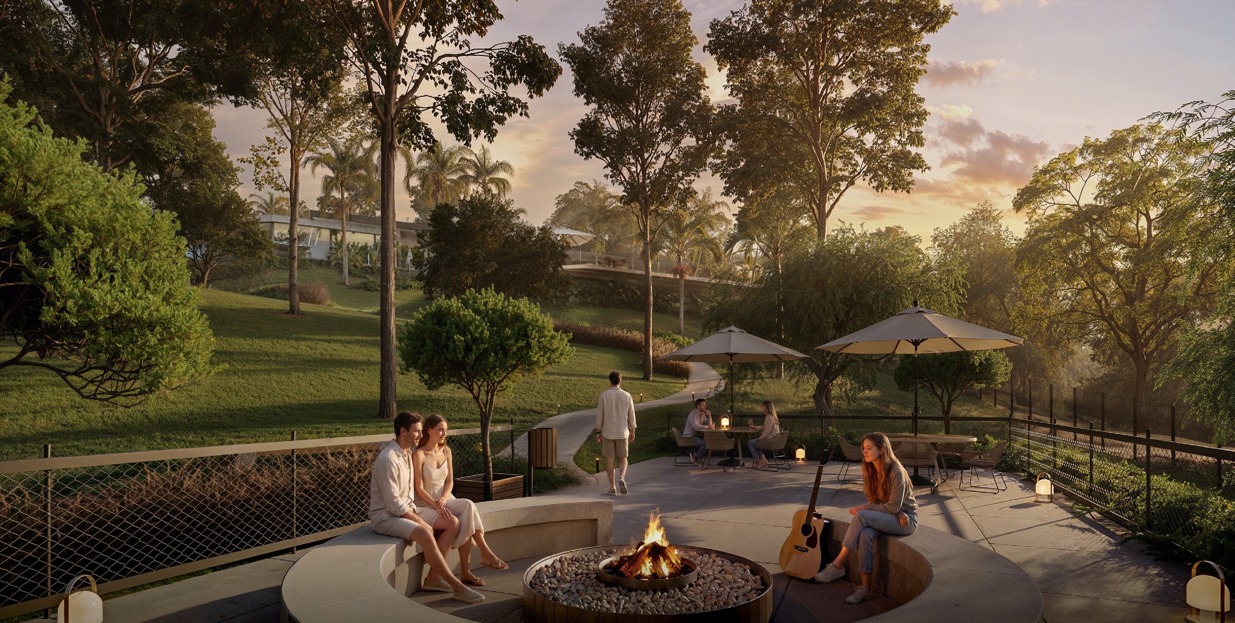 Fireplace — Altavista Reserva